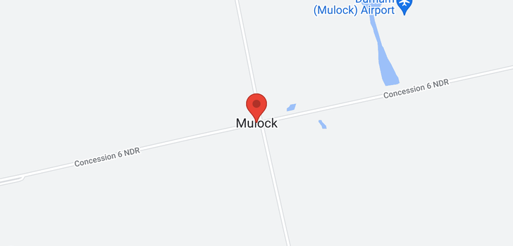 map of MULOCK ROAD